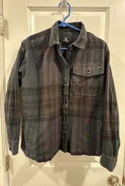 Volcom Women's Sound Trip Plaid Button-Up Jacket